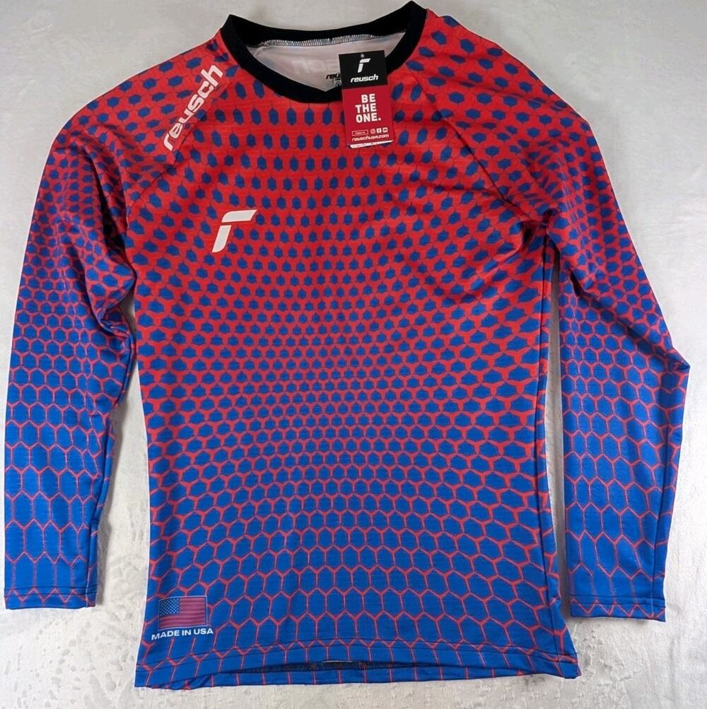 Reusch Women's Hexicon PROfit Soccer Goalkeeper Jersey Size Large Pull Over